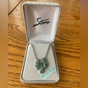 Glacier Pearl Abalone Necklace